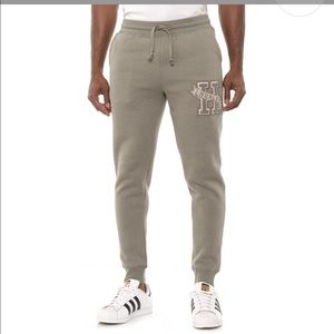 Hurley University Fleece Joggers Sweatpants Mens Size X-Large Heather Gr…
